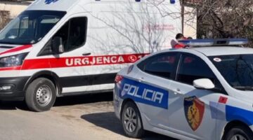 Me makinën e punës polici përplas 2 automjete, 3 të plagosur në Tiranë