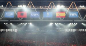 Euro 2024 | UEFA gjobit FSHF-në me 86.500 Euro pas incidenteve nga tifozët në ndeshjen me Spanjën