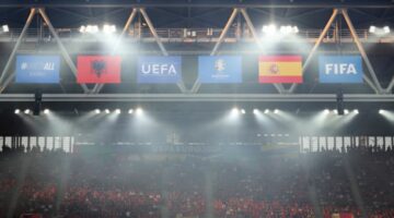 Euro 2024 | UEFA gjobit FSHF-në me 86.500 Euro pas incidenteve nga tifozët në ndeshjen me Spanjën