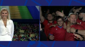 &#8220;O sa mirë me qenë shqiptarë&#8221;, tifozët e kombëtares i festojnë golat e Gjermanisë në mënyrën më epike