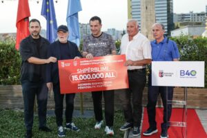 Kampion në sezonin 2022-2023, Bashkia e Tiranës shpërblen Partizanin
