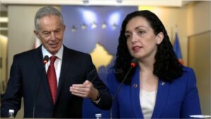 Osmani falenderon Blair: Populli i Kosovës do ju mbajë në zemër sot e përherë!