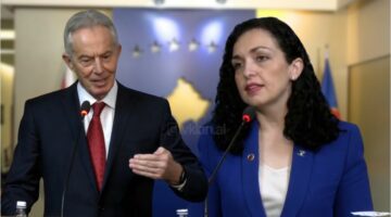 Osmani falenderon Blair: Populli i Kosovës do ju mbajë në zemër sot e përherë!