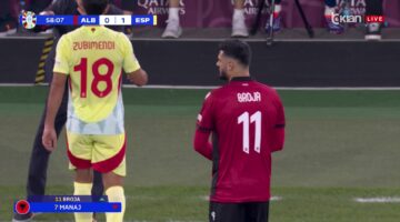 Euro 2024 | Shqipëri-Spanjë 0-1, Broja i merr vendin Manajt. Kërkohet barazimi (Ndeshja minutë pas minute)
