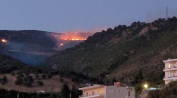 2 vatra zjarri aktive në malin e Pilurit, flakët përhapen me shpejtësi (Video)