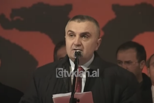 Protesta e LSI-së kundër miratimi të kodit të ri zgjedhor &#8211; (27 Nëntor 2008)