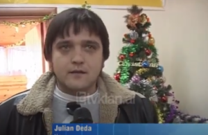 TV Klan dorëzon dhuratat nga emisioni “Kutia” për azilin tek “Ali Demi” &#8211; (2 Janar 2009)