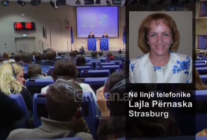 Zëvendësimi i Biberajt në KiE, Lajla Përnaska sqaron situatën nga Strasburgu &#8211; (27 Janar 2009)