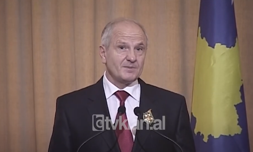 Presidenti i Kosovës Sejdiu vizitë në Tiranë, takime me krerët më të lartë të shtetit -3 Nëntor 2008