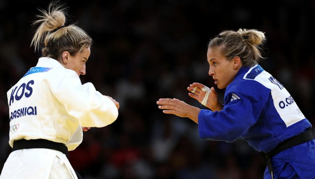 Distria Krasniqi fiton medaljen e argjendit në Paris