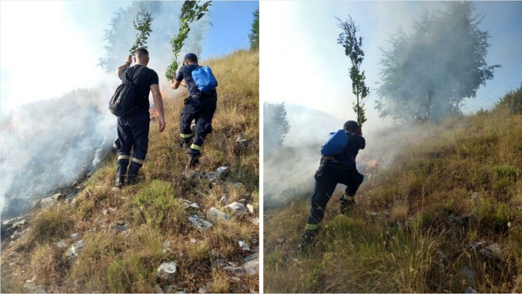 Zjarri në Malin e Gjerë, situatë kritike