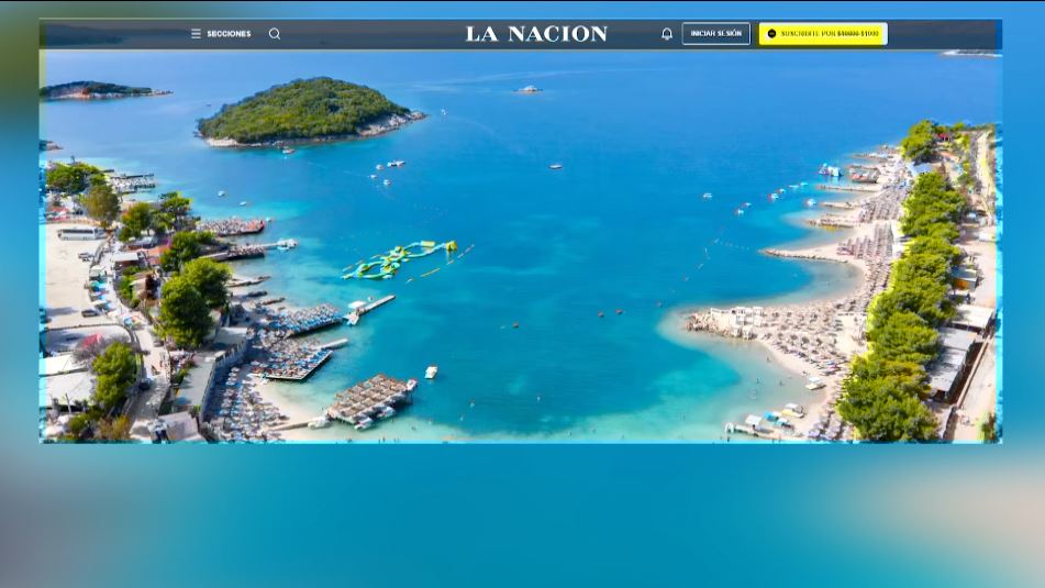 “La Nacion”: Shqipëria, destinacioni me plazhe spektakolare