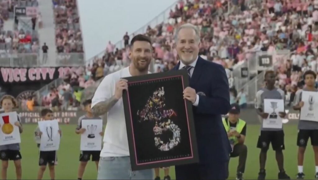 Inter Miami nderon Leo Messi