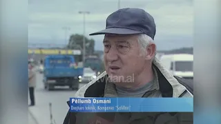 Vijojnë me ritme të larta punimet në autostradën Tiranë-Durrës-(4 Shkurt 2009)