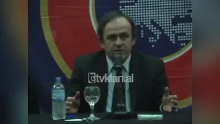 Michel Platini për Kosovën në UEFA: Anëtarësimi i saj pas integrimit në OKB-(5 Mars 2009)