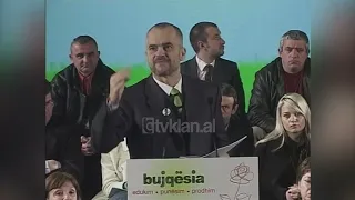 Kryesocialisti Edi Rama në Lushnjë në kuadër të Dialogut për Bujqësinë-(31 Janar 2009)