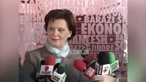 Deklarata e Valentina Leskaj dhe Pëllumb Xhufit për ligjin e lustracionit-(16 Shkurt 2009)