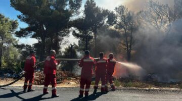 Mbrojtja Civile: Shuhet zjarri në Shëngjin