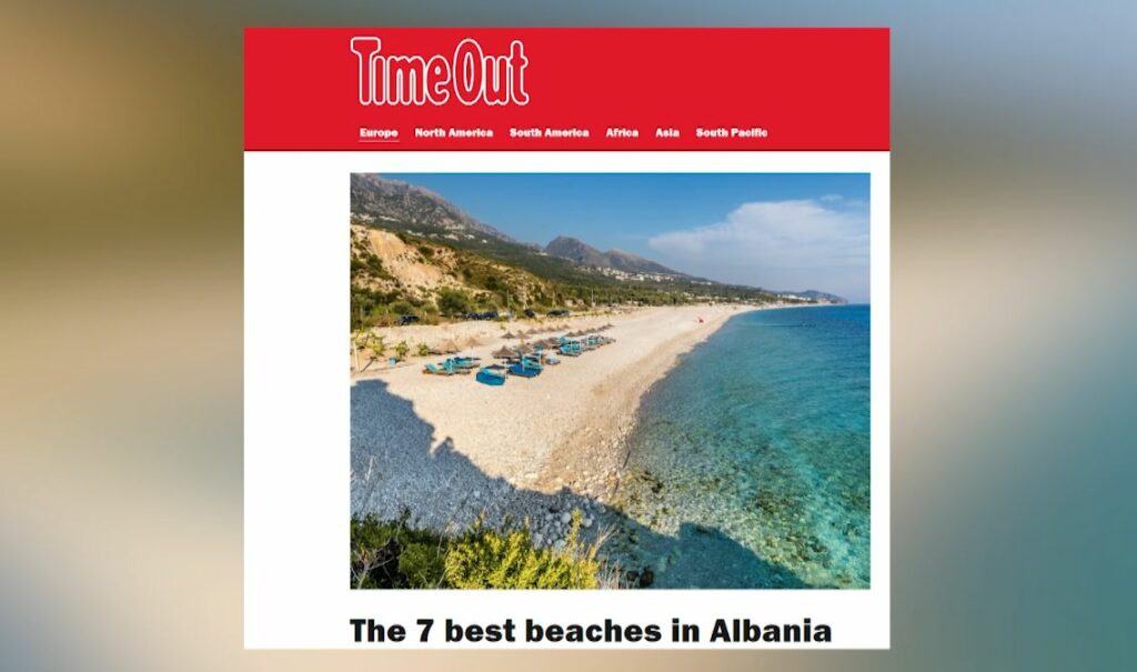 “Time Out”: 7 plazhet më të bukura në Shqipëri