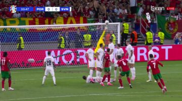 Euro 2024 | Portugali-Slloveni 0-0, luzitanët luajnë në sulm (Ndeshja minutë pas minute)