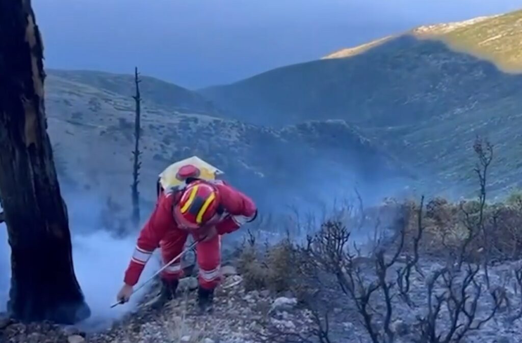 Shuhet vatra e zjarrit në Qafën e Llogarasë, Peleshi: Piromanët do të përballen me ligjin e rreptë