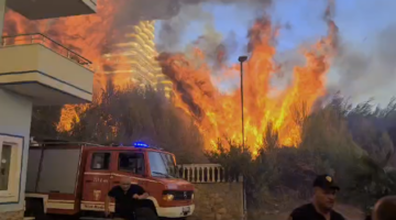 “Ua çfarë nxehtësie, çfarë katastrofe&#8230;” Pamje apokaliptike nga zjarret në Shëngjin
