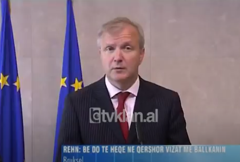 Olli Rehn: Në gjysmën e parë të këtij viti do të heqim vizat me Ballkanin &#8211; (31 Mars 2009)