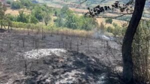 Zjarr në fshatin Kurqele të Klosit, ndërhyrja në kohë shpëton banesat