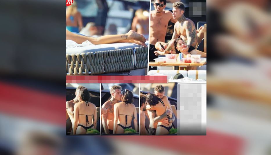 Vera e nxehtë e Fedez/ Reperi fotografohet nga paparacët në momente intime me një bukuroshe brune