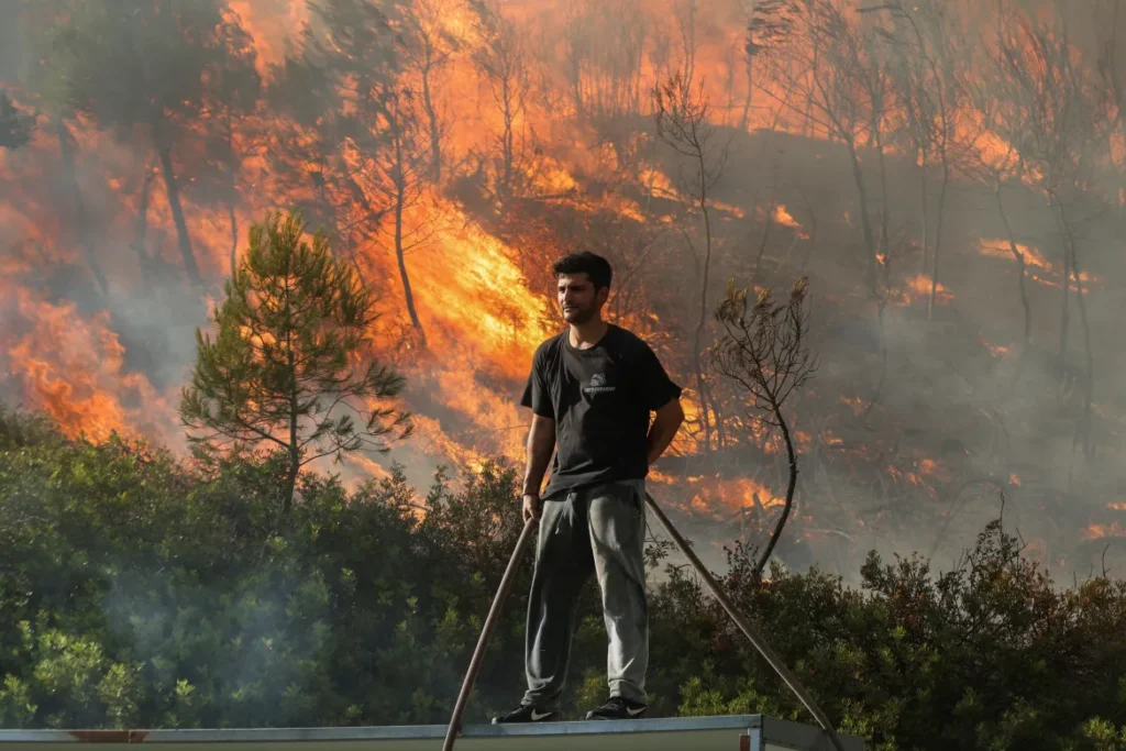 Një 62-vjeçare humb jetën nga zjarret në Greqi