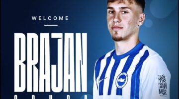 Brajan Gruda zyrtarizohet në Premier League