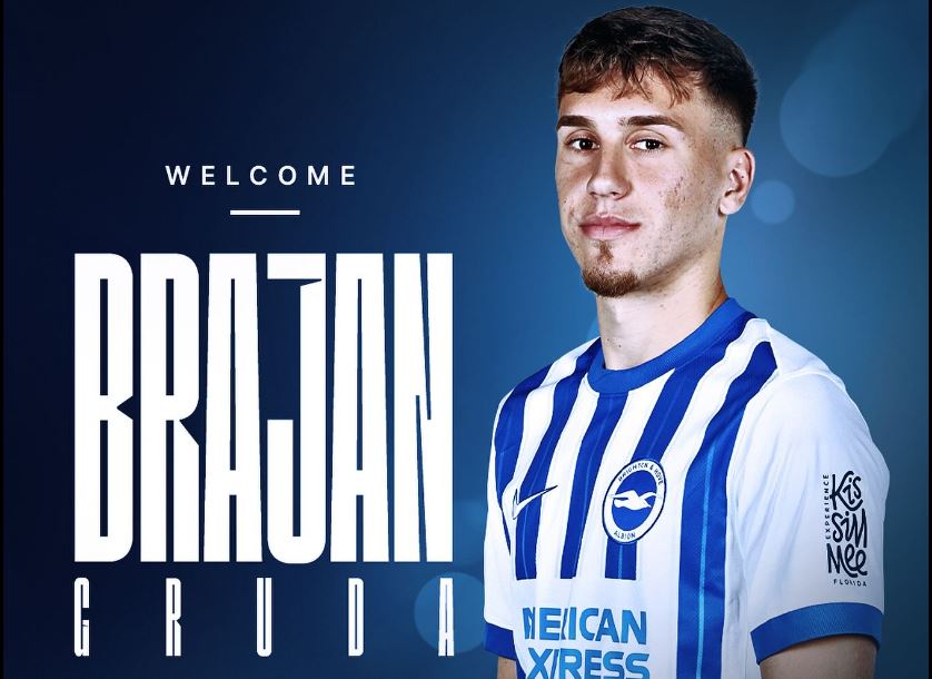 Brajan Gruda zyrtarizohet në Premier League