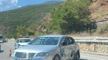 Aksident në aksin “Pogradec-Qafë Thanë”, dy të plagosur