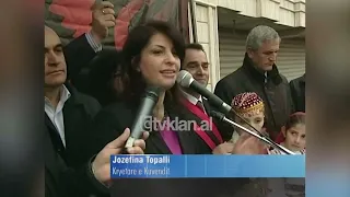 Jozefina Topalli në Milot e Mamurras: Opozita nuk sheh dot ndryshimin-(29 Mars 2009)