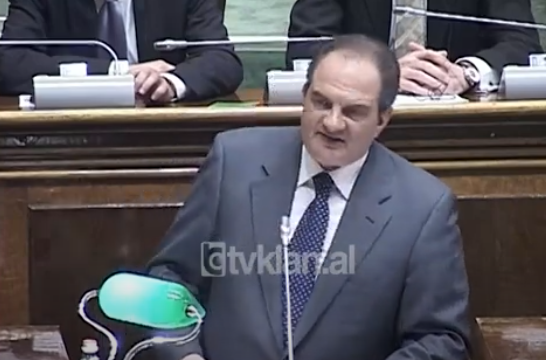 Karamanlis në parlament, Greqia mbështetëse e qëndrueshme e Shqipërisë drejt BE-(27 Prill 2009)