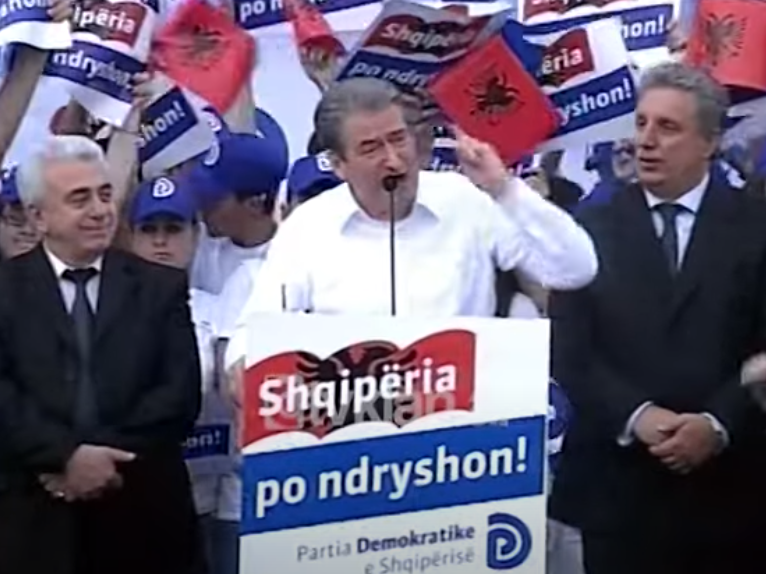 PD çel fushatën elektorale në Kavajë e Shijak, Berisha fton Ramën të garoj përball tij &#8211; 28 Maj 2009