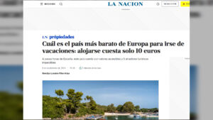 &#8220;La Nacion&#8221;: Shqipëria, vendi më i lirë për pushime në Evropë