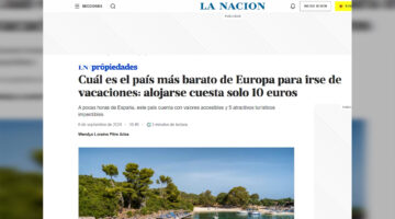 &#8220;La Nacion&#8221;: Shqipëria, vendi më i lirë për pushime në Evropë