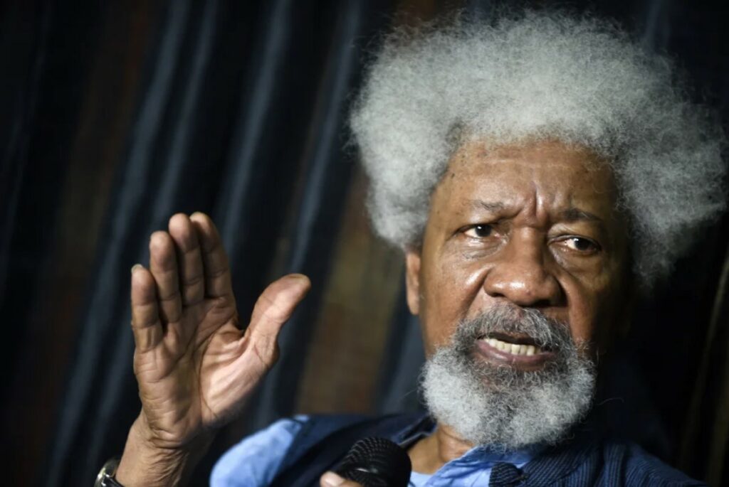 Wole Soyinka, fotografuar në Lagos, në shkurt 2018