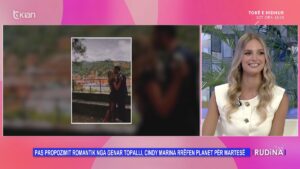 Propozimi romantik në Portofino, Cindy Marina ndan emocionet