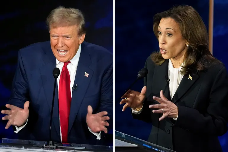 Kush foli më shumë në debatin presidencial, Kamala Harris apo Donald Trump?