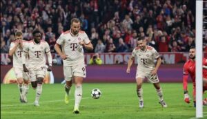 Kane shënon katër gola në fitoren 9-2 të Bayern-it, Reali ia del me vështirësi