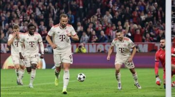 Kane shënon katër gola në fitoren 9-2 të Bayern-it, Reali ia del me vështirësi