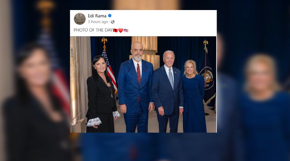 Rama takohet me Presidentin Biden