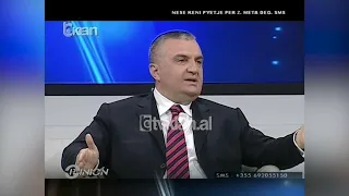 Ilir Meta në Opinion shuan zërat për koalicion parazgjedhor me PS-(13 Maj 2009)