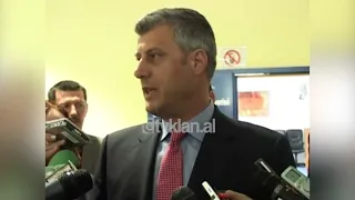 Trazirat në Kosovë, Hashim Thaçi për ekstremistët në veriun e Mitrovicës-(29 Prill 2009)