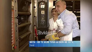 Ilir Meta në Laprakë, premton ulje të TVSH-së deri në 10% për bizneset-(30 Prill 2009)