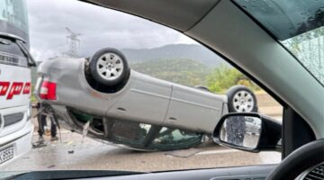 Aksident në autostradën Tiranë Elbasan