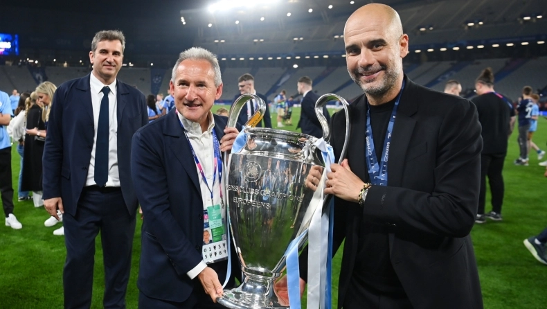 Txiki Begiristain dhe Pep Guardiola