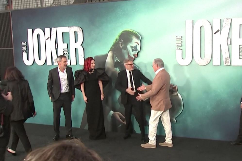 Lady Gaga e Joaquin Phoenix në premierën e “Joker”